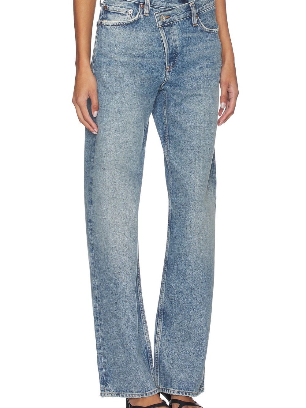 Agolde Arc Criss Cross Barrel Jeans - Picture 2 of 4
